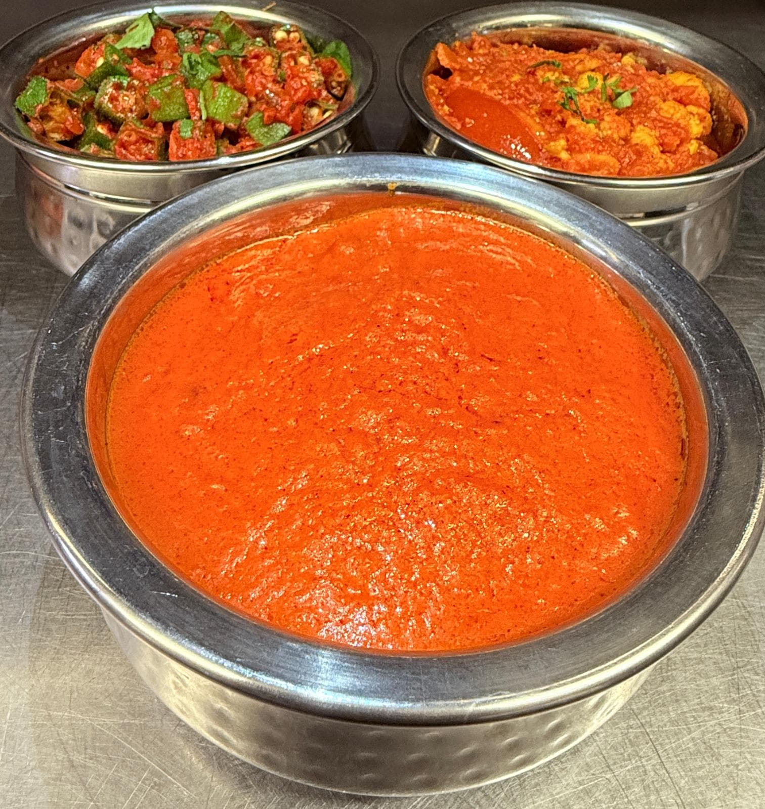 Chana masala — chickpeas in a tangy tomato gravy